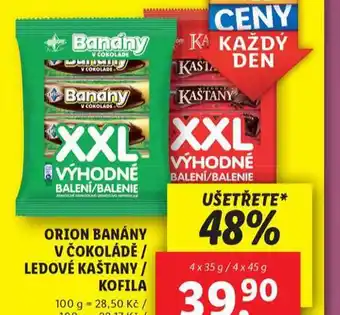 Lidl Ledové kaštany nabídka