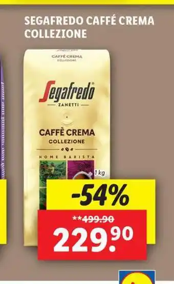 Lidl Segafredo caffé crema collezione nabídka
