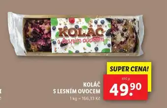 Lidl Koláč s lesním ovocem nabídka