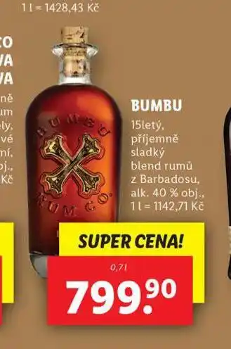 Lidl Bumbu nabídka