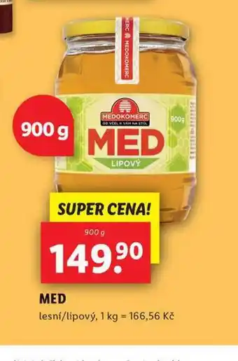 Lidl Med nabídka