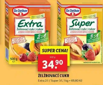 Lidl Želírovací cukr nabídka
