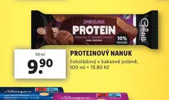 Lidl Proteinový nanuk nabídka