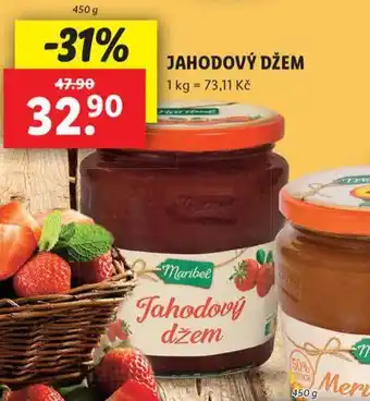 Lidl Jahodový džem nabídka