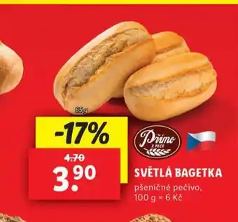 Lidl Světlá bagetka nabídka
