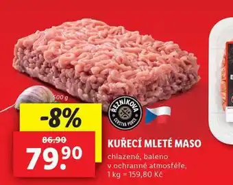 Lidl Kuřecí mleté maso nabídka