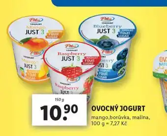 Lidl Ovocný jogurt nabídka