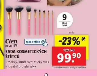 Lidl Sada kosmetických štětců nabídka