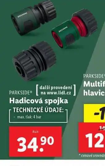 Lidl Hadicová spojka nabídka