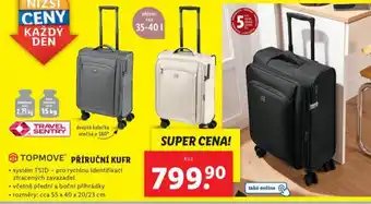 Lidl Příruční kufr nabídka