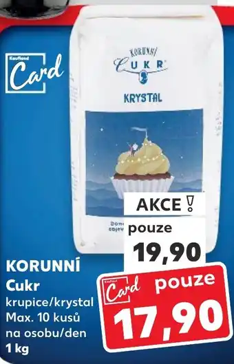 Kaufland KORUNNÍ Cukr nabídka