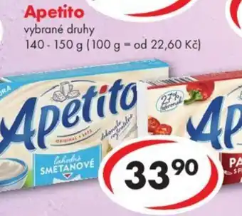 CBA Apetito nabídka