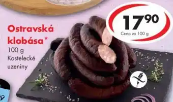 CBA Ostravská klobása nabídka