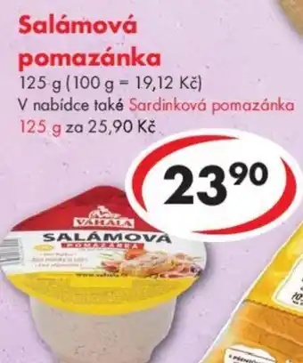 CBA Salámová pomazánka nabídka