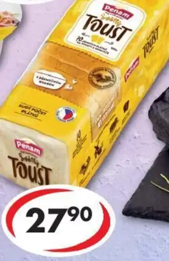 CBA Toustový chléb nabídka
