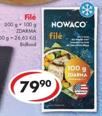 CBA Filé 300 g + 100 g ZDARMA nabídka