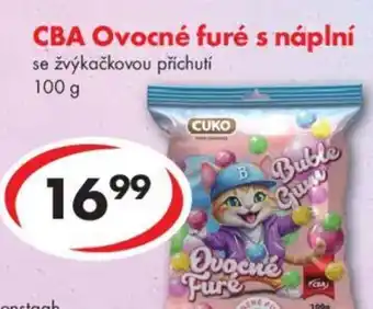 CBA CBA Ovocné furé s náplní nabídka