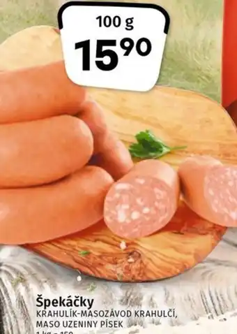 Coop Špekáčky nabídka