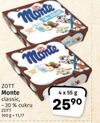 Coop ZOTT Monte nabídka
