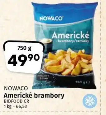 Coop NOWACO Americké brambory nabídka