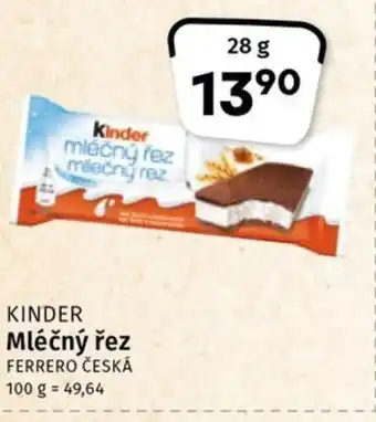 Coop KINDER Mléčný řez nabídka