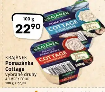 Coop KRAJÁNEK Pomazánka Cottage nabídka