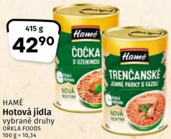 HAMÉ Hotová jídla