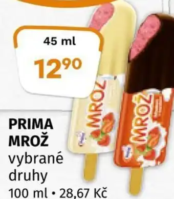 Coop PRIMA MROŽ nabídka