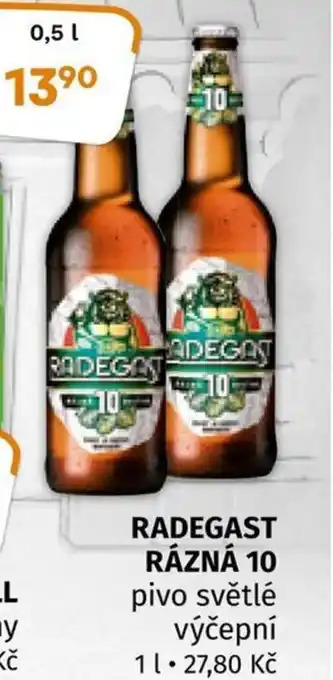 Coop RADEGAST RÁZNÁ 10 0.5L nabídka