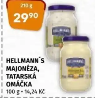 Coop HELLMANN'S MAJONÉZA, TATARSKÁ OMÁČKA nabídka