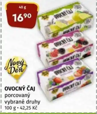 Coop OVOCNÝ ČAJ nabídka