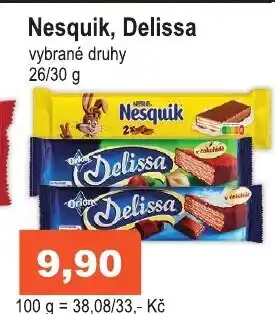 COOP DISKONT Nesquik, Delissa nabídka