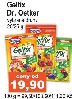 COOP DISKONT Gelfix Dr. Oetker nabídka