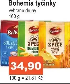 COOP DISKONT Bohemia tyčinky nabídka