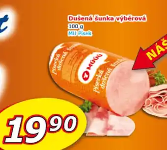 ESO MARKET Dušená šunka výběrová 100 g nabídka