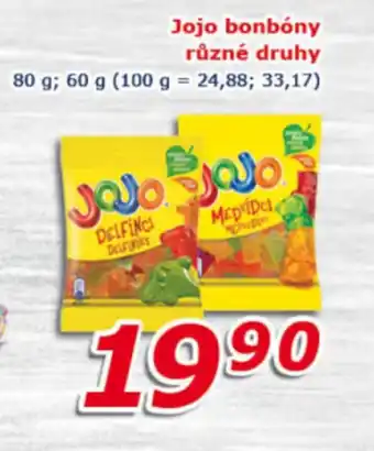 ESO MARKET Jojo bonbóny různé druhy nabídka