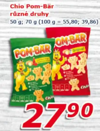Chio Pom-Bär různé druhy
