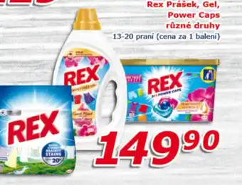 ESO MARKET Rex Prášek, Gel, Power Caps různé druhy nabídka