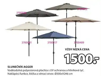 JYSK SLUNEČNÍK AGGER nabídka