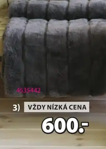 JYSK PLÉD STAVKLOKKE nabídka