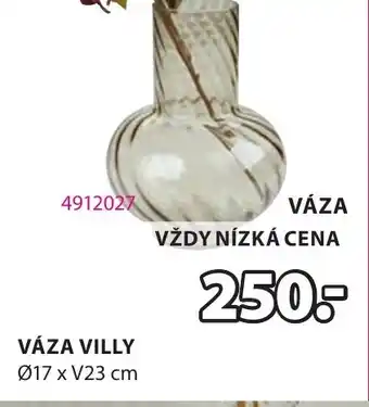 JYSK VÁZA VILLY nabídka
