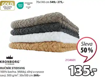 JYSK RUČNÍK STIDSVIG nabídka