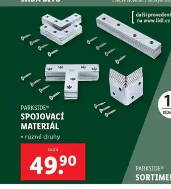 Lidl Spojovací materiál nabídka