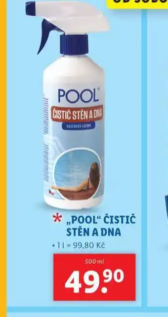 Lidl Pool čistič stěn a dna nabídka