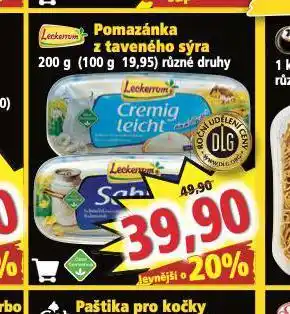 Norma Pomazánka z taveného sýra nabídka