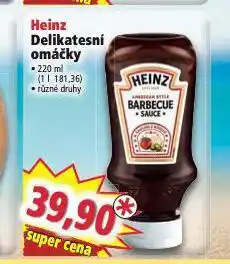 Norma Heinz delikatesní omáčky nabídka