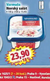 Norma Varmuža norský salát nabídka