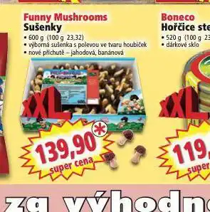 Norma Funny mushrooms sušenky nabídka