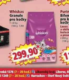 Norma Whiskas granule pro kočky nabídka