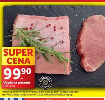 Lidl Vepřová pečeně nabídka